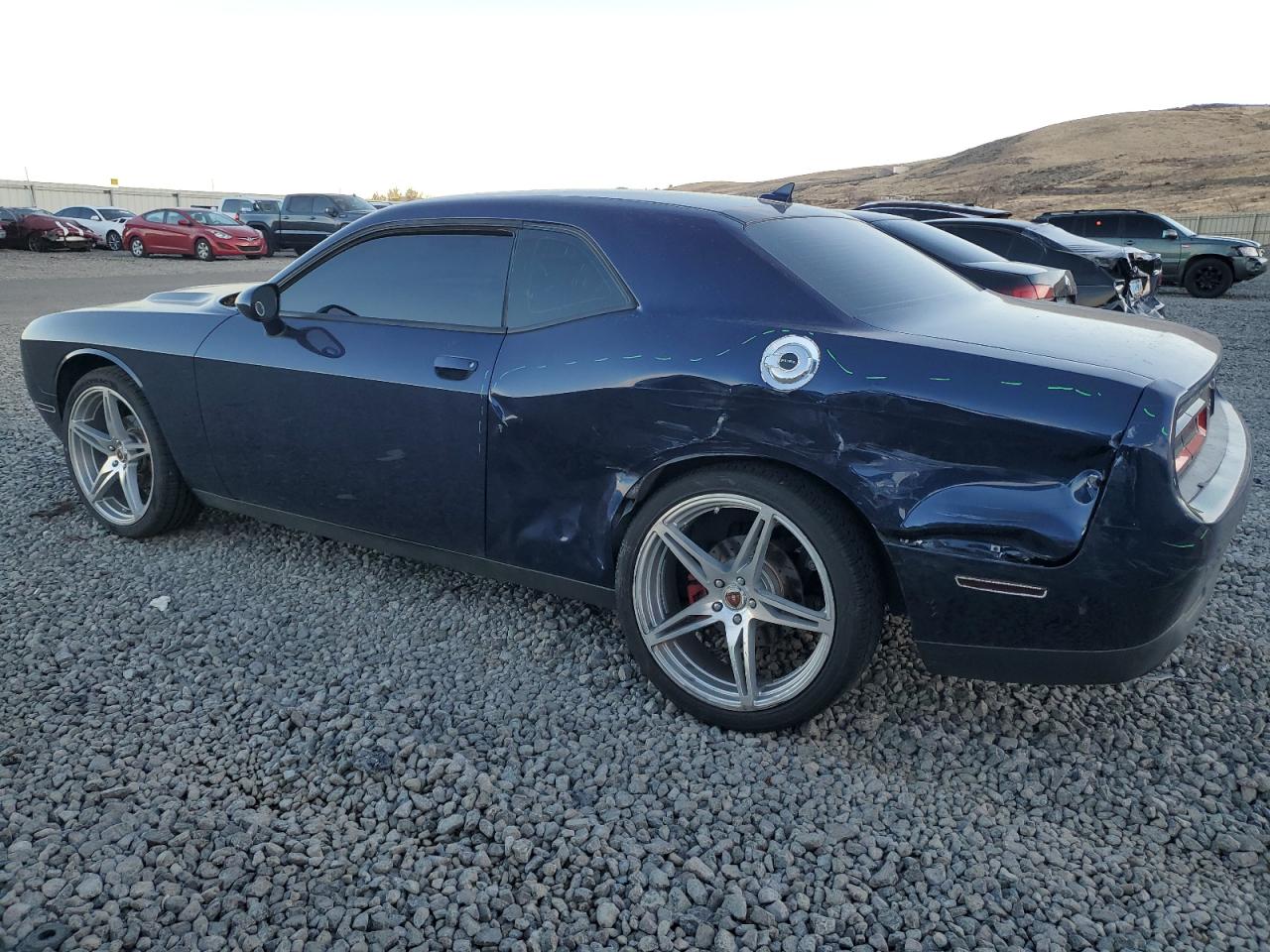 2015 Dodge Challenger VIN 2C3CDZAGXFH706712 Copart auction photo, side / rear end damage thumbnail 2