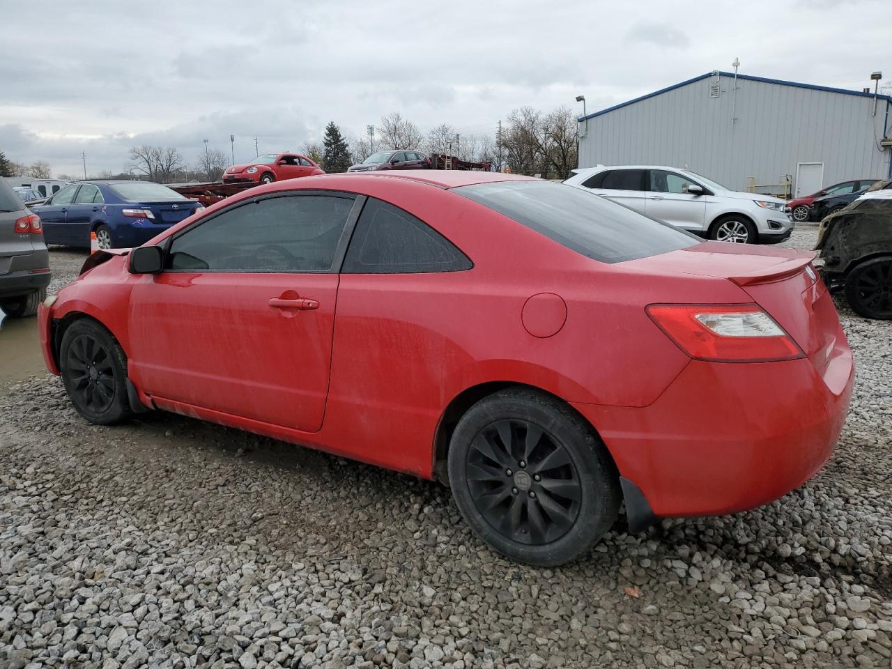 2010 Honda Civic VIN 2HGFG1B89AH505726 Copart auction photo, front end damage thumbnail 2