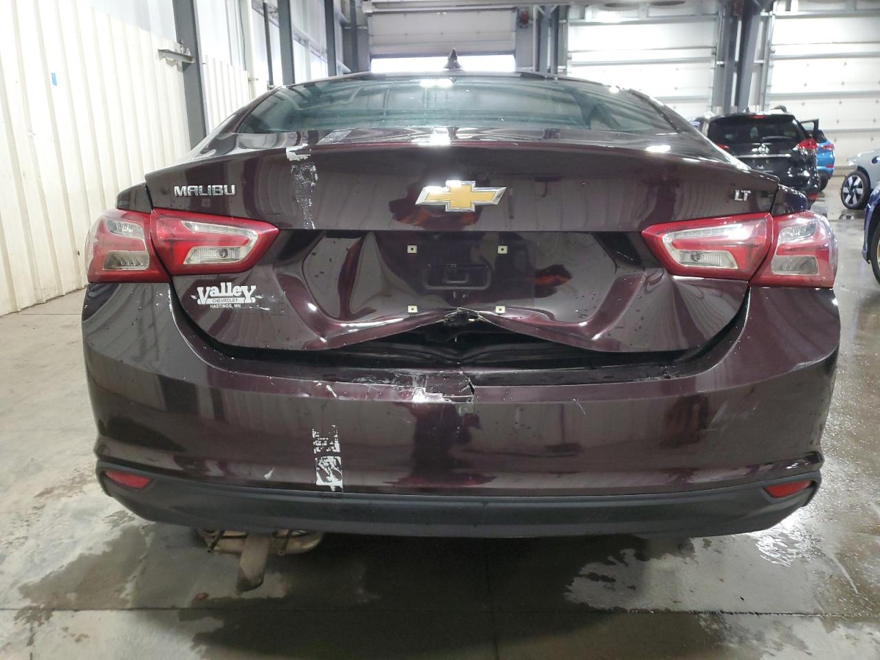 2021 Chevrolet Malibu VIN 1G1ZD5ST8MF026650 Copart auction photo, all over damage thumbnail 6