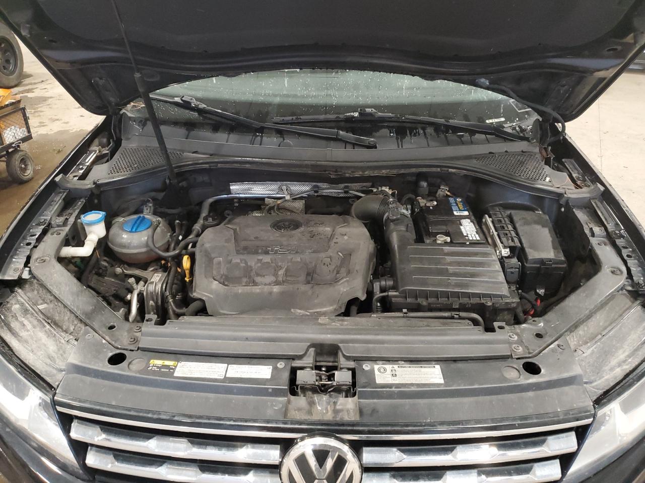 2018 Volkswagen Tiguan VIN 3VV2B7AX1JM062742 Copart auction photo, undercarriage / side damage thumbnail 12