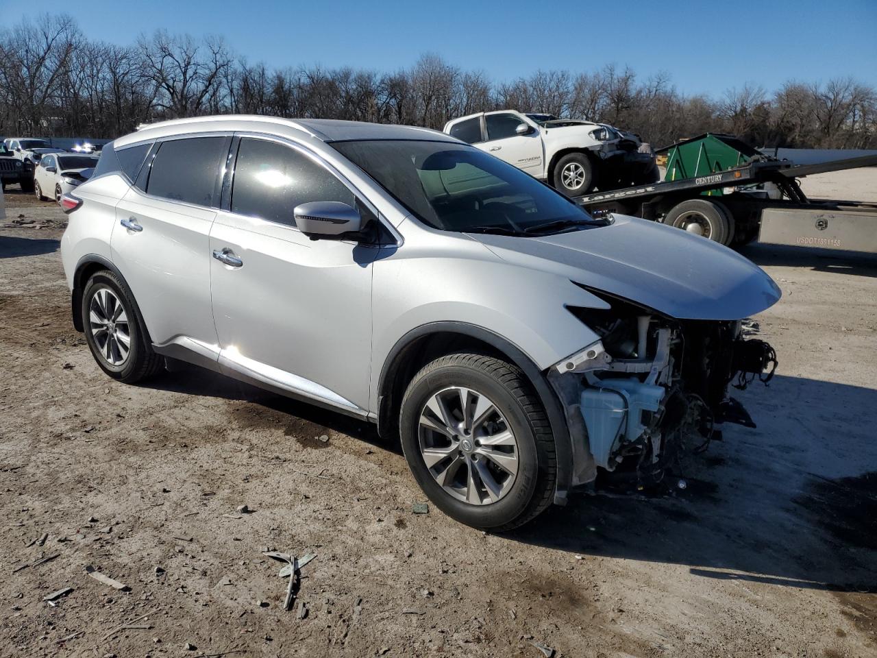 2018 Nissan Murano VIN 5N1AZ2MG9JN105519 Copart auction photo, front end / minor dent/scratches damage thumbnail 4