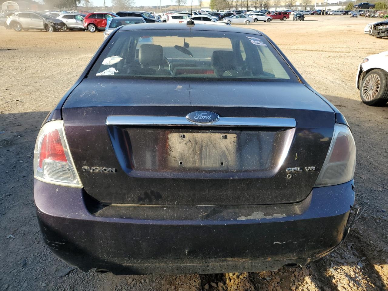2007 Ford Fusion VIN 3FAHP08167R193671 Copart auction photo, top/roof / front end damage thumbnail 6