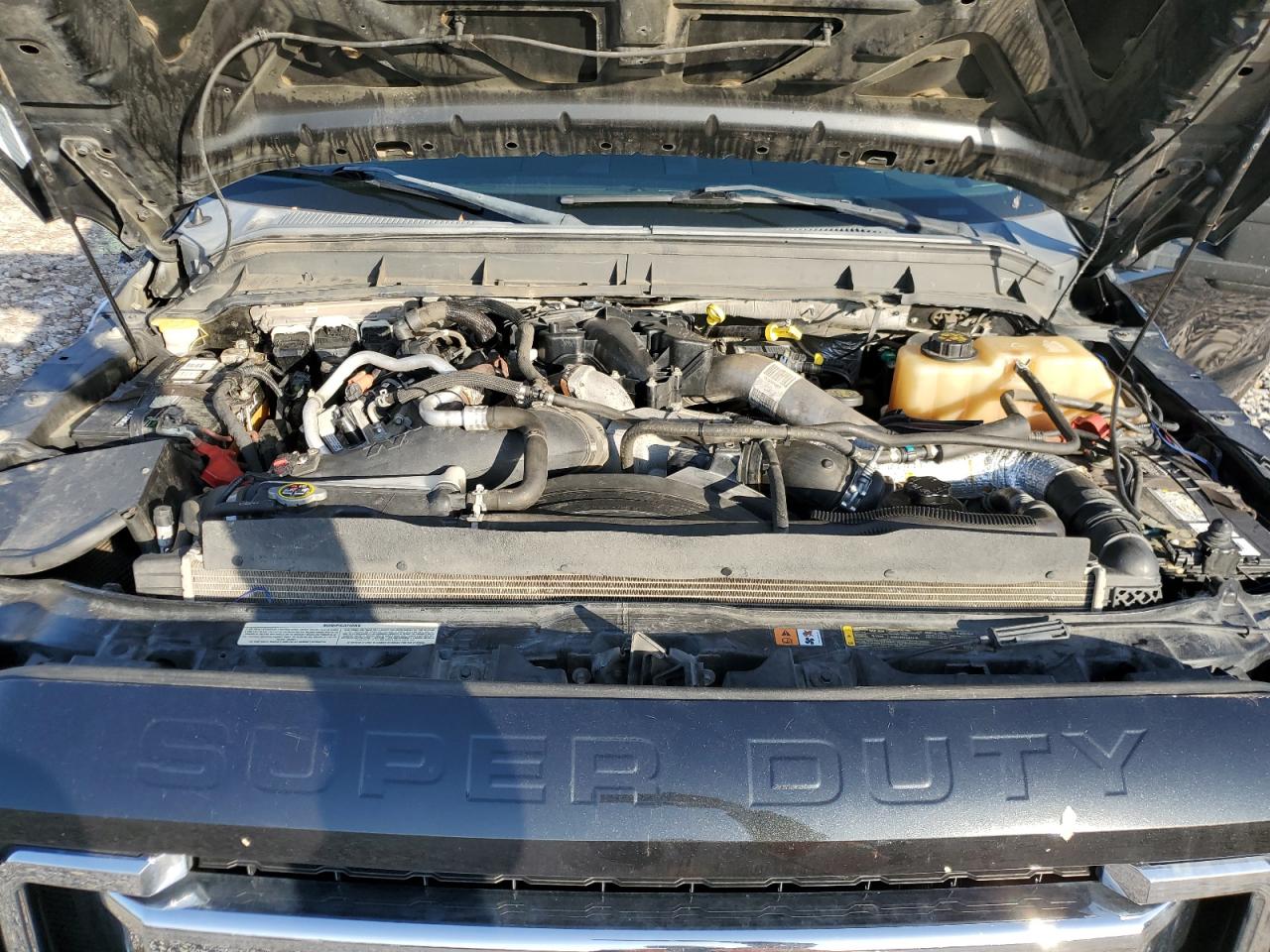 2015 Ford F350 VIN 1FT8W3DT3FEB28770 Copart auction photo, undercarriage / all over damage thumbnail 13