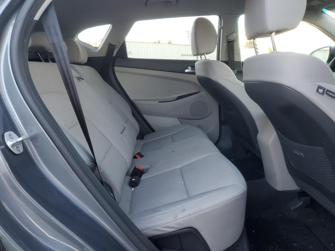 2019 Hyundai Tucson VIN KM8J3CA42KU935512 Copart auction photo, top/roof damage thumbnail 11