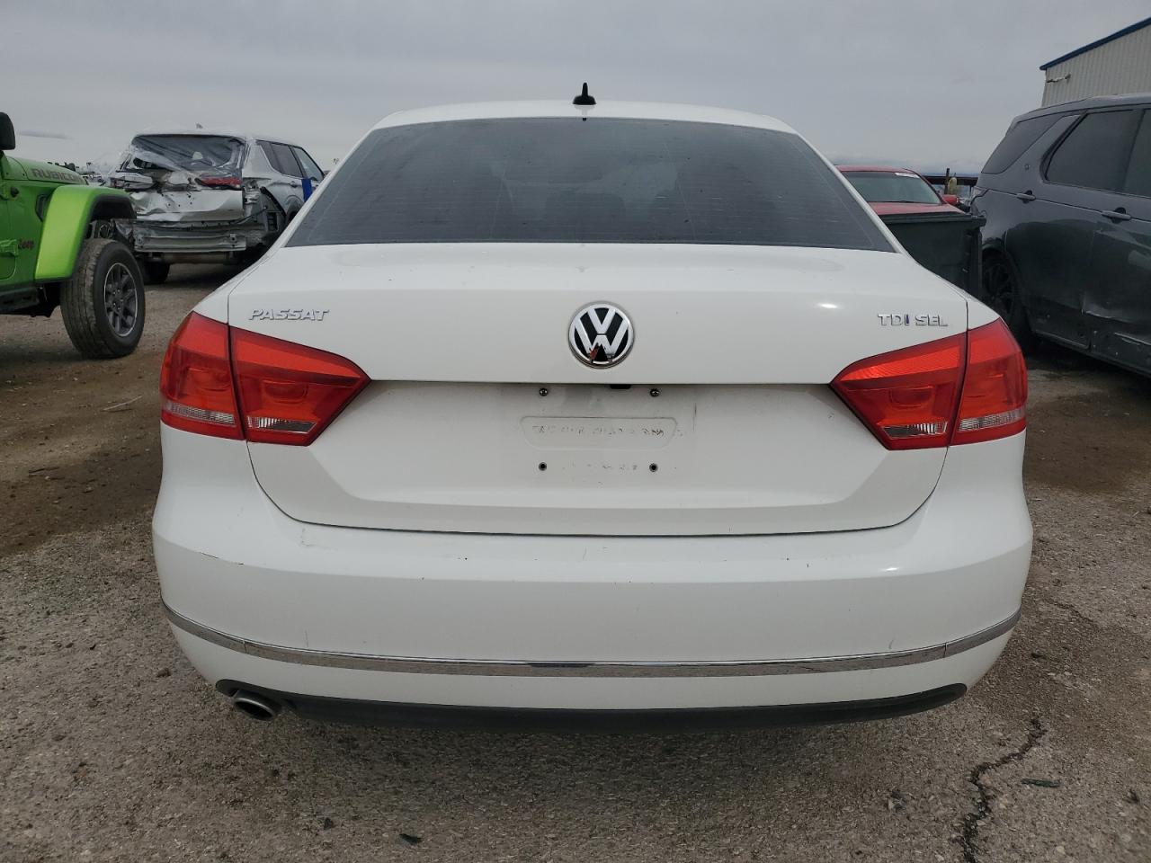 2015 Volkswagen Passat VIN 1VWCV7A37FC062919 Copart auction photo, front end / mechanical damage thumbnail 6