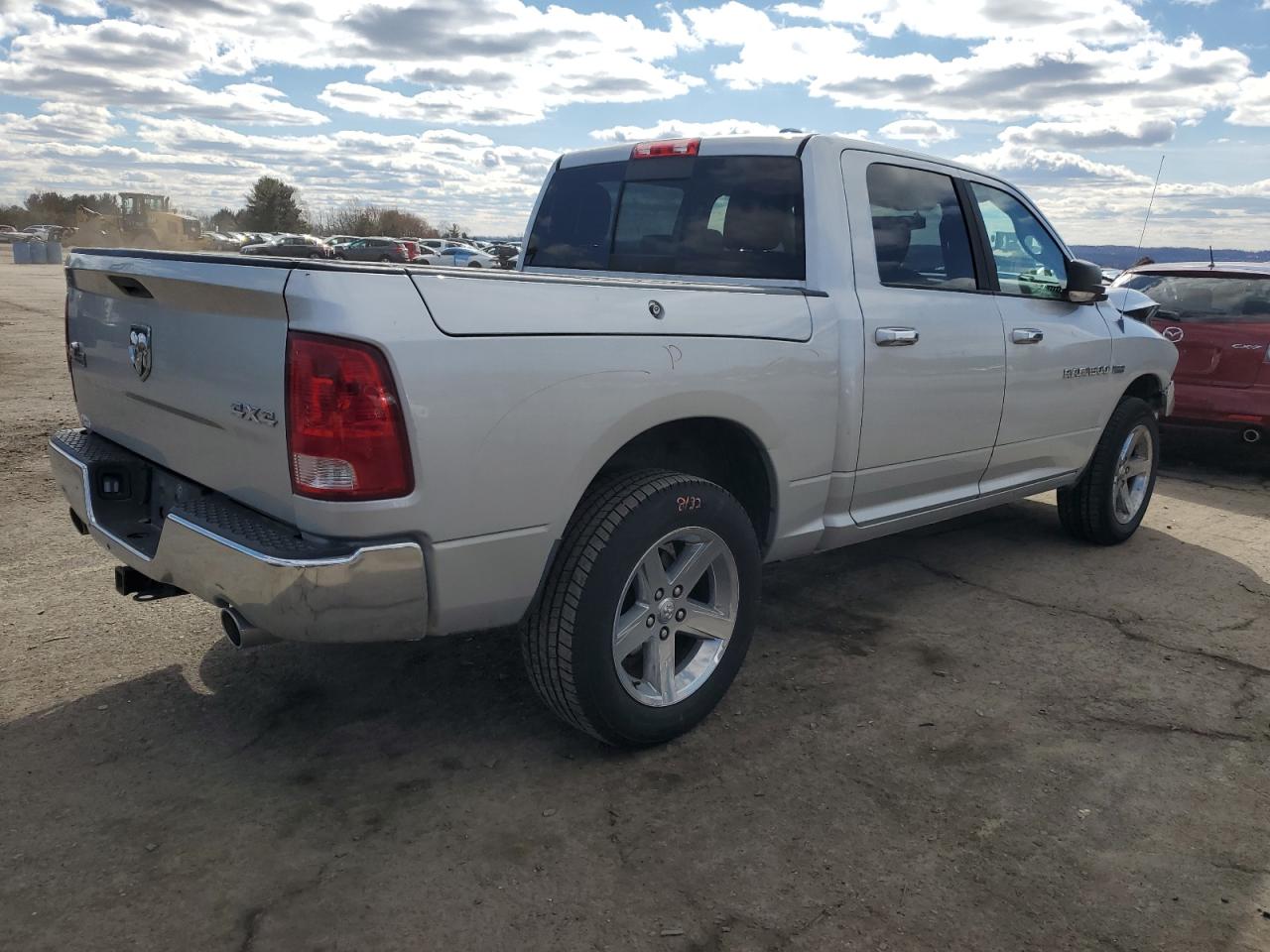 2011 Dodge RAM VIN 1D7RV1CT5BS662349 Copart auction photo, front end damage thumbnail 3