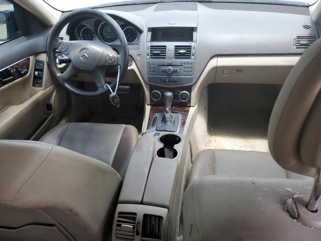 2011 Mercedes-Benz C-klasse VIN WDDGF5EB6BF641910 Copart auction photo, water/flood damage thumbnail 8