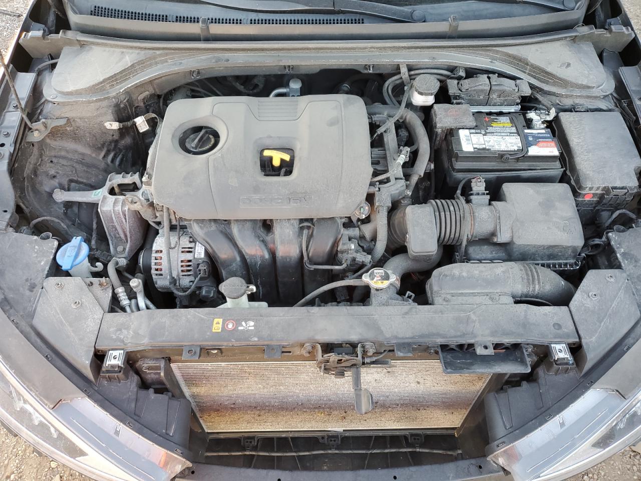 2020 Hyundai Elantra VIN 5NPD84LF7LH534153 Copart auction photo, front end damage thumbnail 11
