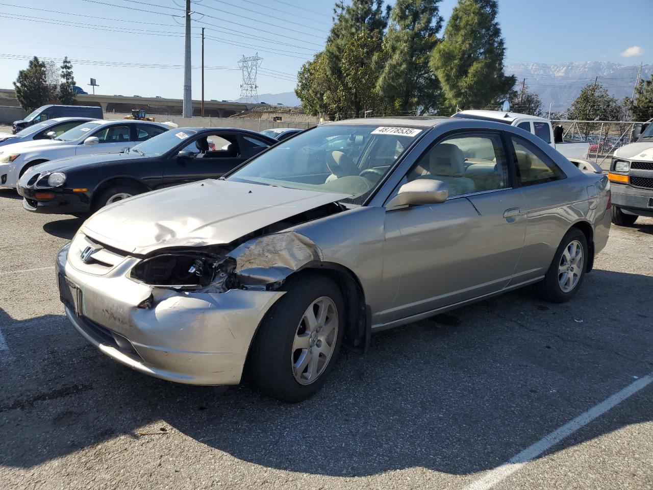 2003 Honda Civic VIN 1HGEM22963L011414