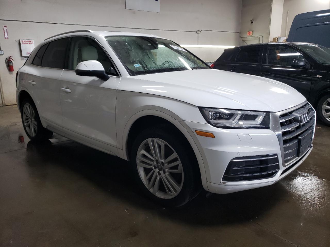 2018 Audi Q5 VIN WA1BNAFY5J2018538 Copart auction photo, rear end / front end damage thumbnail 4