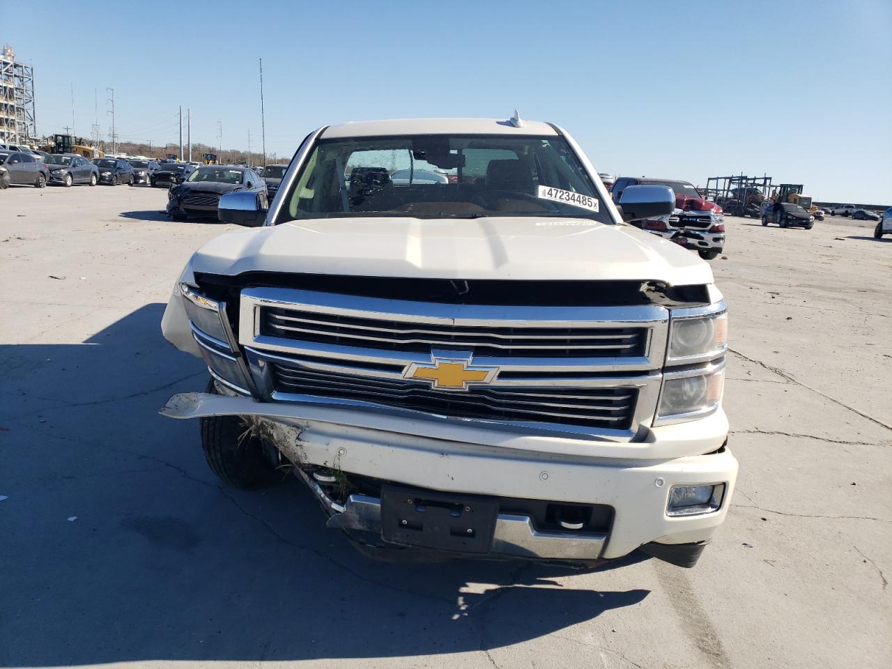 2015 Chevrolet Silverado VIN 3GCPCTEC6FG250101 Copart auction photo, front end damage thumbnail 5