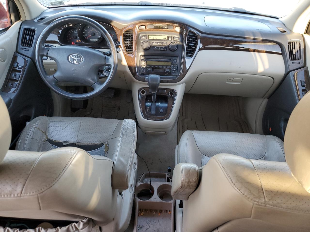 2001 Toyota Highlander VIN JTEHF21A610011151 Copart auction photo, front end / minor dent/scratches damage thumbnail 8
