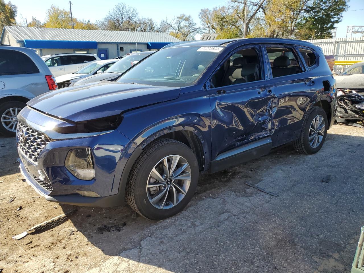 2020 Hyundai Santa Fe VIN 5NMS53AD0LH262604