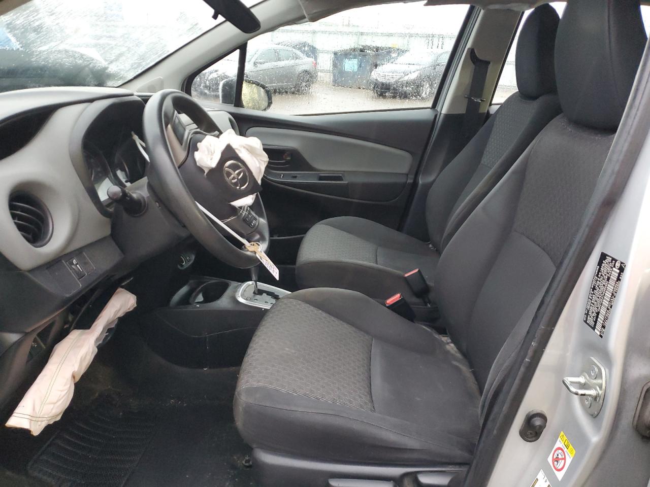 2017 Toyota Yaris VIN VNKKTUD31HA080935 Copart auction photo, front end damage thumbnail 7