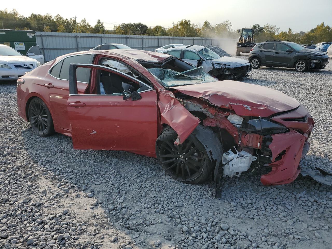 2023 Toyota Camry VIN 4T1K61AK8PU174846 Copart auction photo, all over damage thumbnail 4