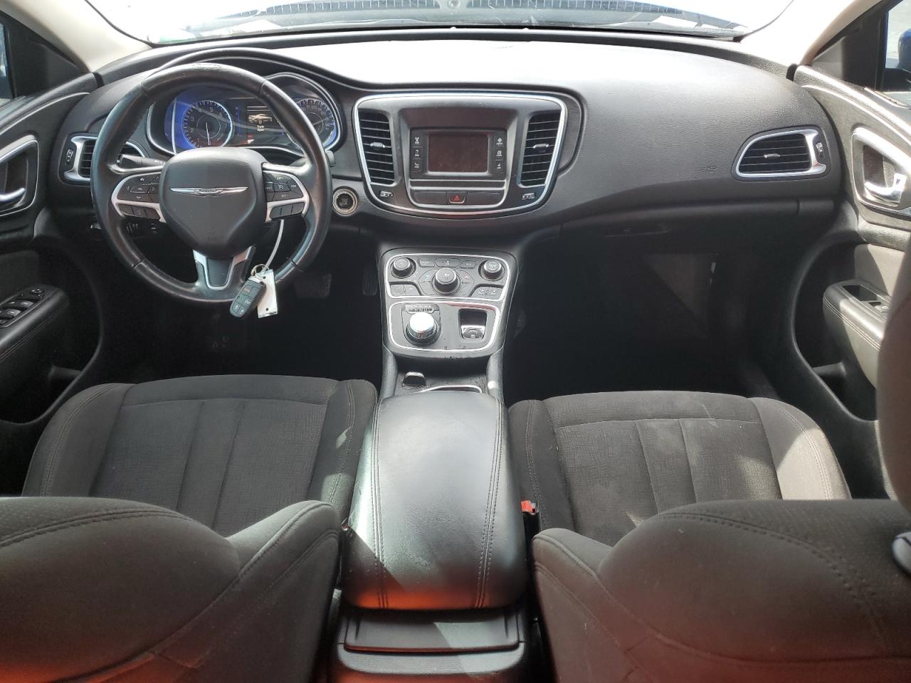 2015 Chrysler 200 VIN 1C3CCCAB7FN713953 Copart auction photo, front end / side damage thumbnail 8
