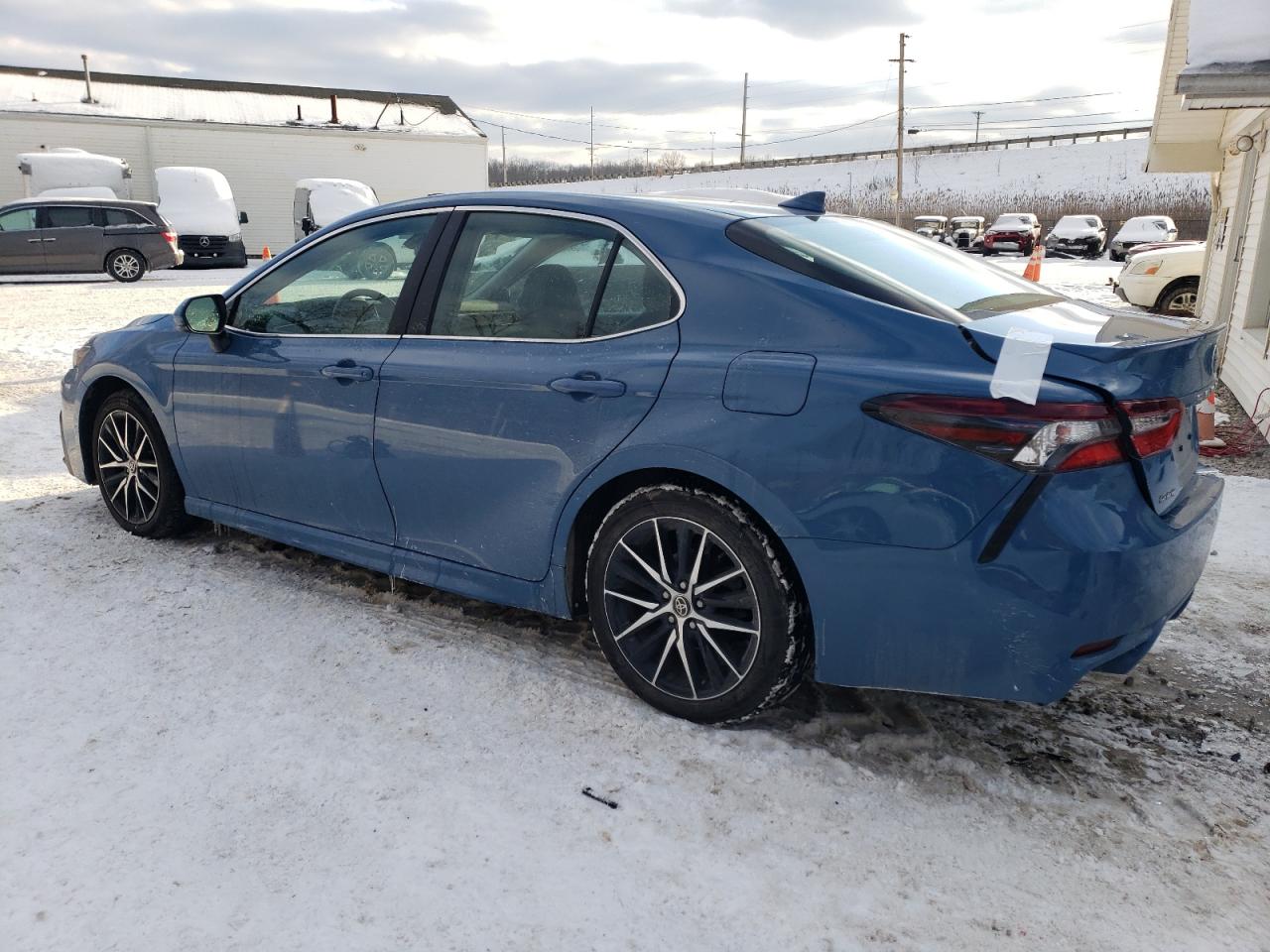 2023 Toyota Camry VIN 4T1G11AK6PU180312 Copart auction photo, rear end damage thumbnail 2