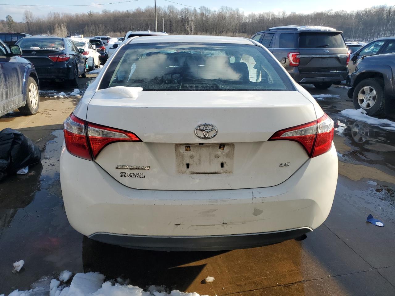 2014 Toyota Corolla VIN 2T1BURHE2EC197316 Copart auction photo, front end / minor dent/scratches damage thumbnail 6