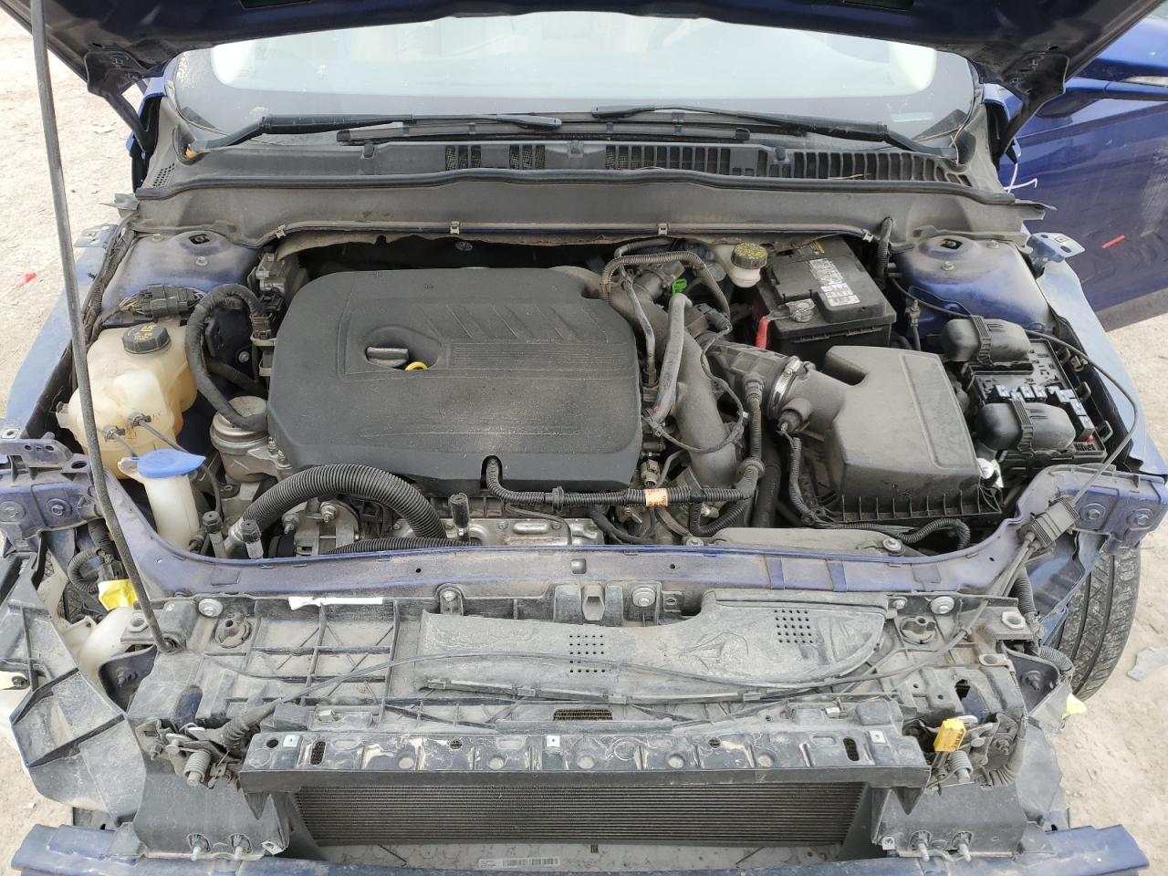 2014 Ford Fusion VIN 3FA6P0HD6ER122565 Copart auction photo, front end damage thumbnail 11