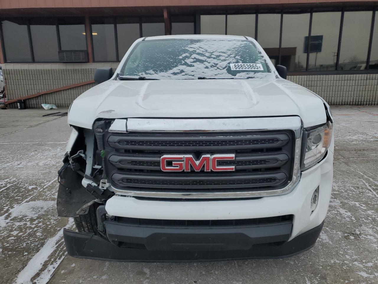 2016 GMC Canyon VIN 1GTG5BE31G1149892 Copart auction photo, front end / minor dent/scratches damage thumbnail 5