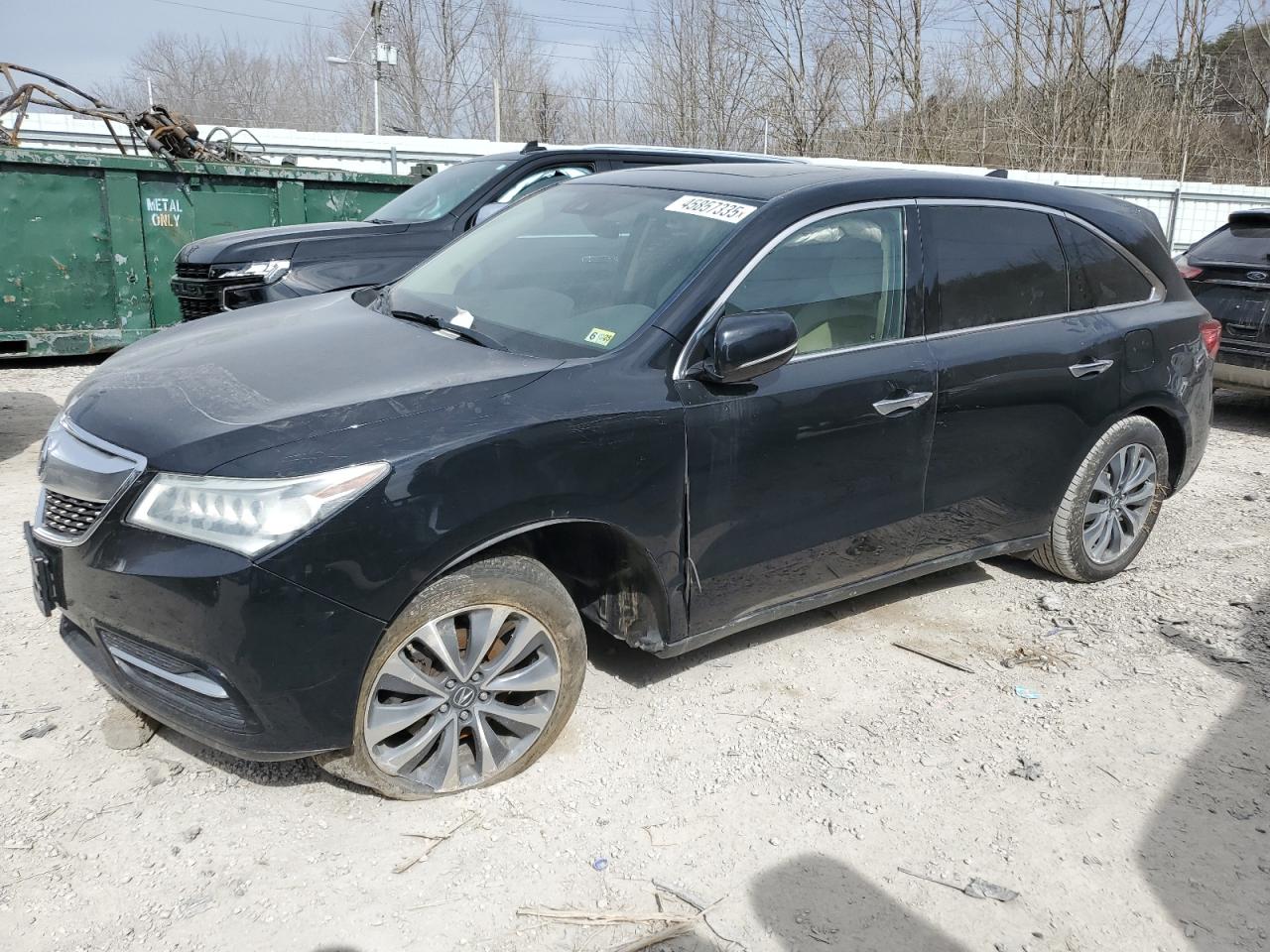 2016 Acura MDX VIN 5FRYD4H62GB054692