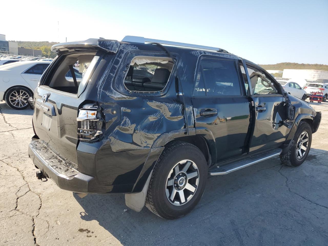 2016 Toyota 4Runner VIN JTEZU5JR9G5117056 Copart auction photo, rollover damage thumbnail 3