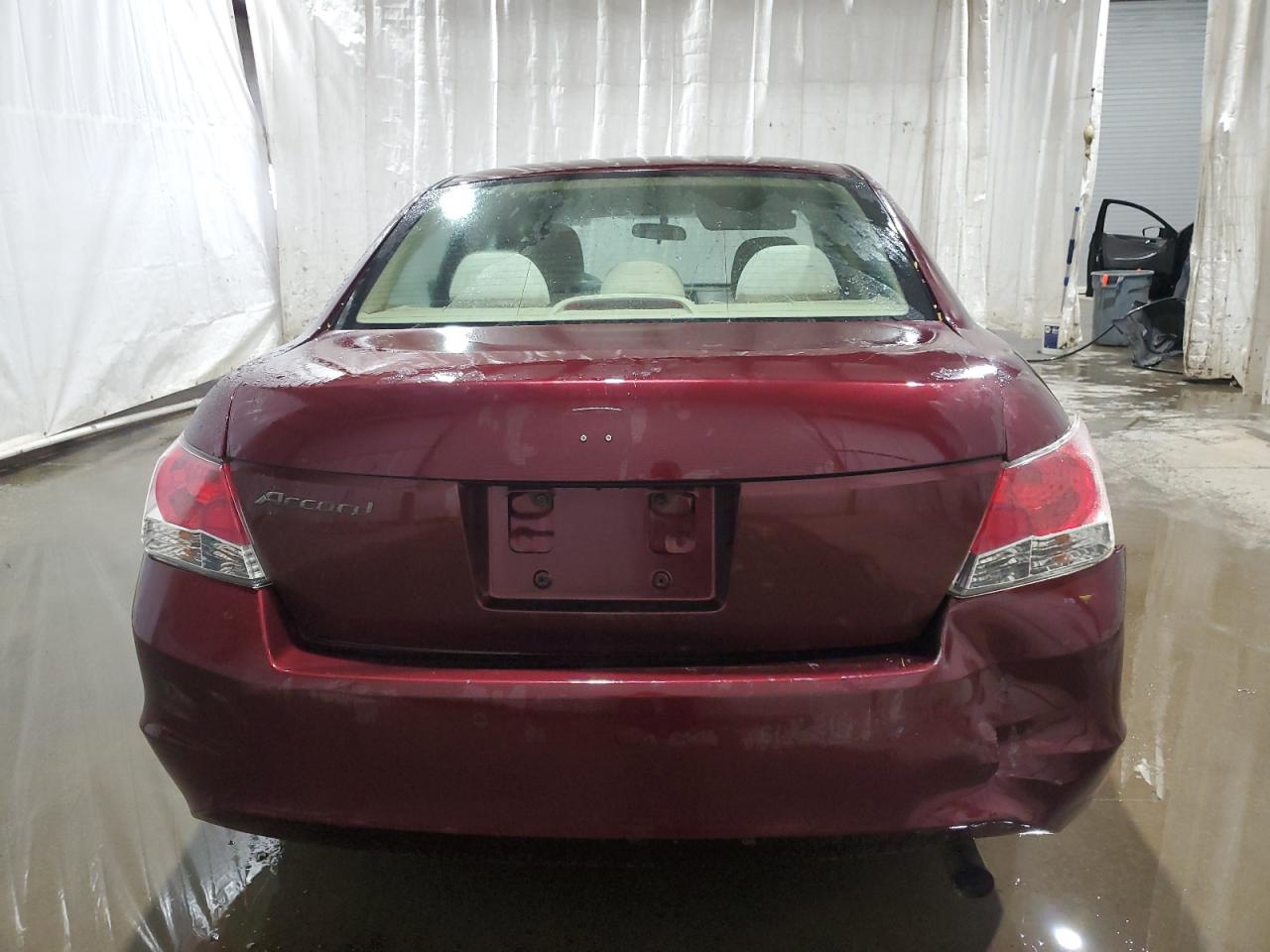 2010 Honda Accord VIN 1HGCP2F35AA192485 Copart auction photo, rear end damage thumbnail 6