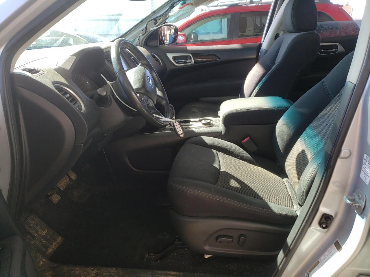 2017 Nissan Pathfinder VIN 5N1DR2MMXHC614480 Copart auction photo, rear end damage thumbnail 7
