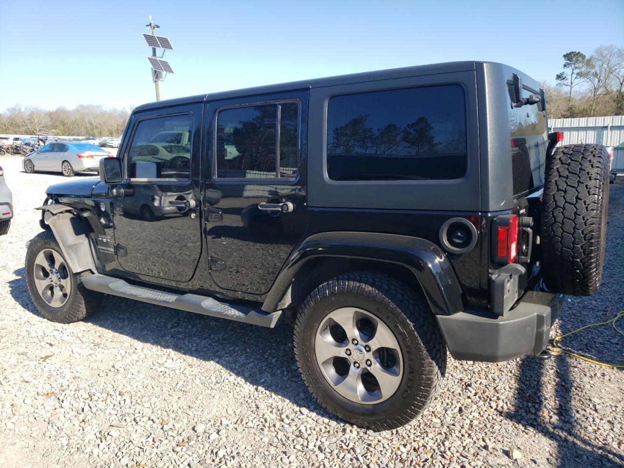 2018 Jeep Wrangler VIN 1C4BJWEG8JL913538 Copart auction photo, front end damage thumbnail 2