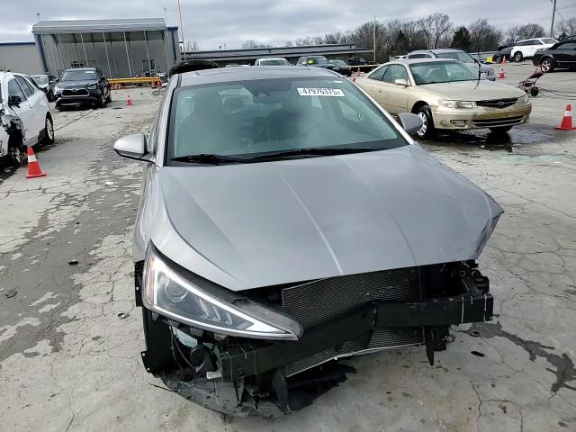 2020 Hyundai Elantra VIN KMHD84LFXLU899069 Copart auction photo, front end / side damage thumbnail 14