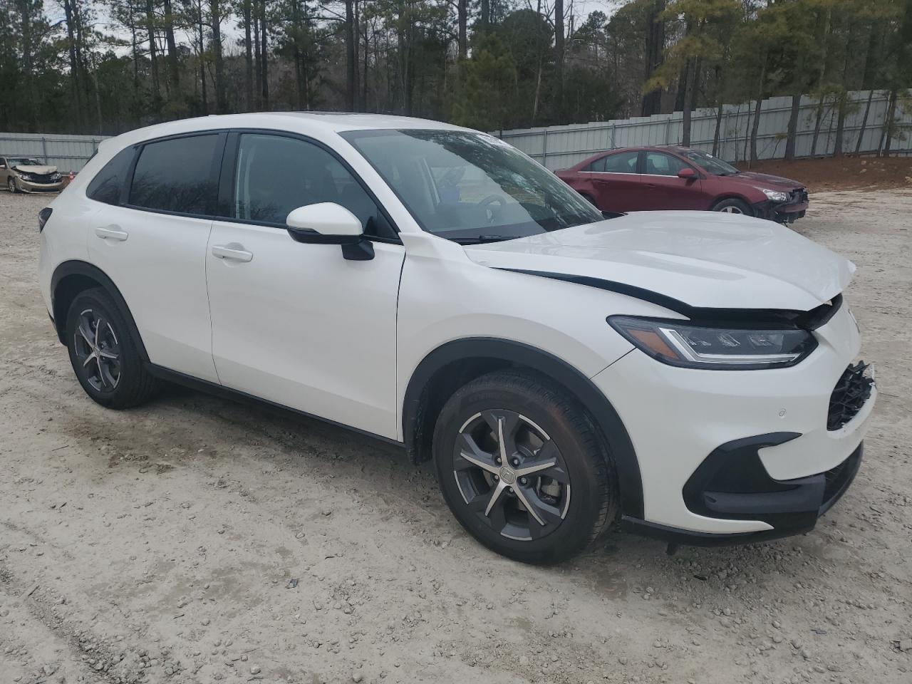 2024 Honda HR-V VIN 3CZRZ1H79RM751171 Copart auction photo, front end damage thumbnail 4