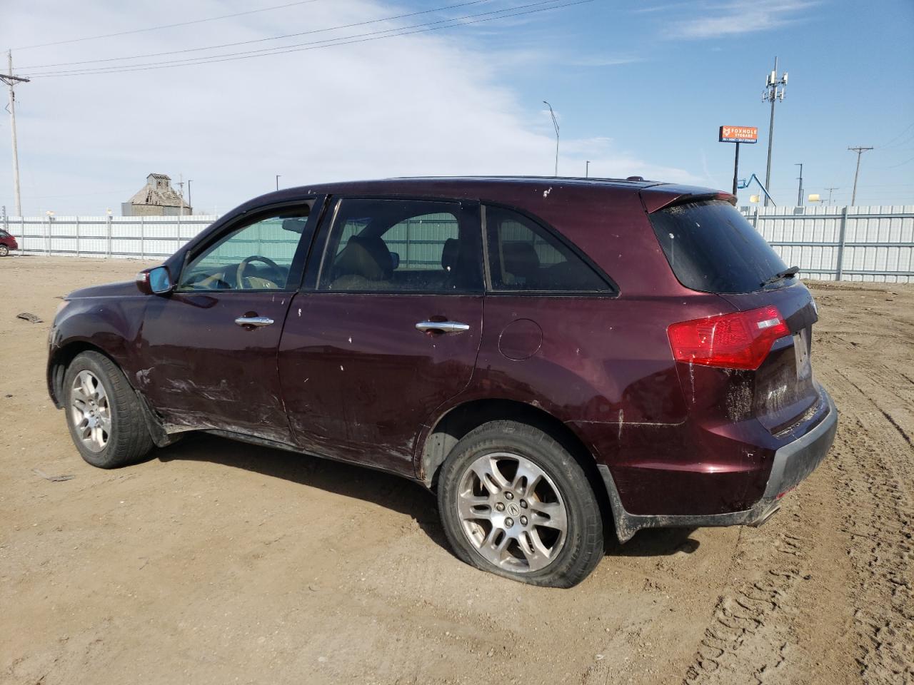 2008 Acura MDX VIN 2HNYD28268H527681 Copart auction photo, all over damage thumbnail 2