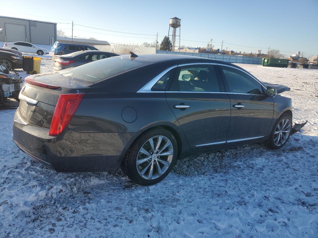 2014 Cadillac XTS VIN 2G61L5S37E9185986 Copart auction photo, front end damage thumbnail 3