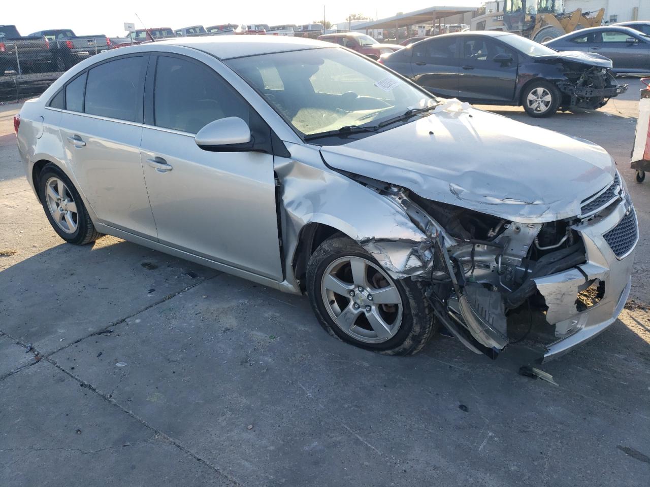 2014 Chevrolet Cruze VIN 1G1PC5SB7E7304404 Copart auction photo, front end damage thumbnail 4