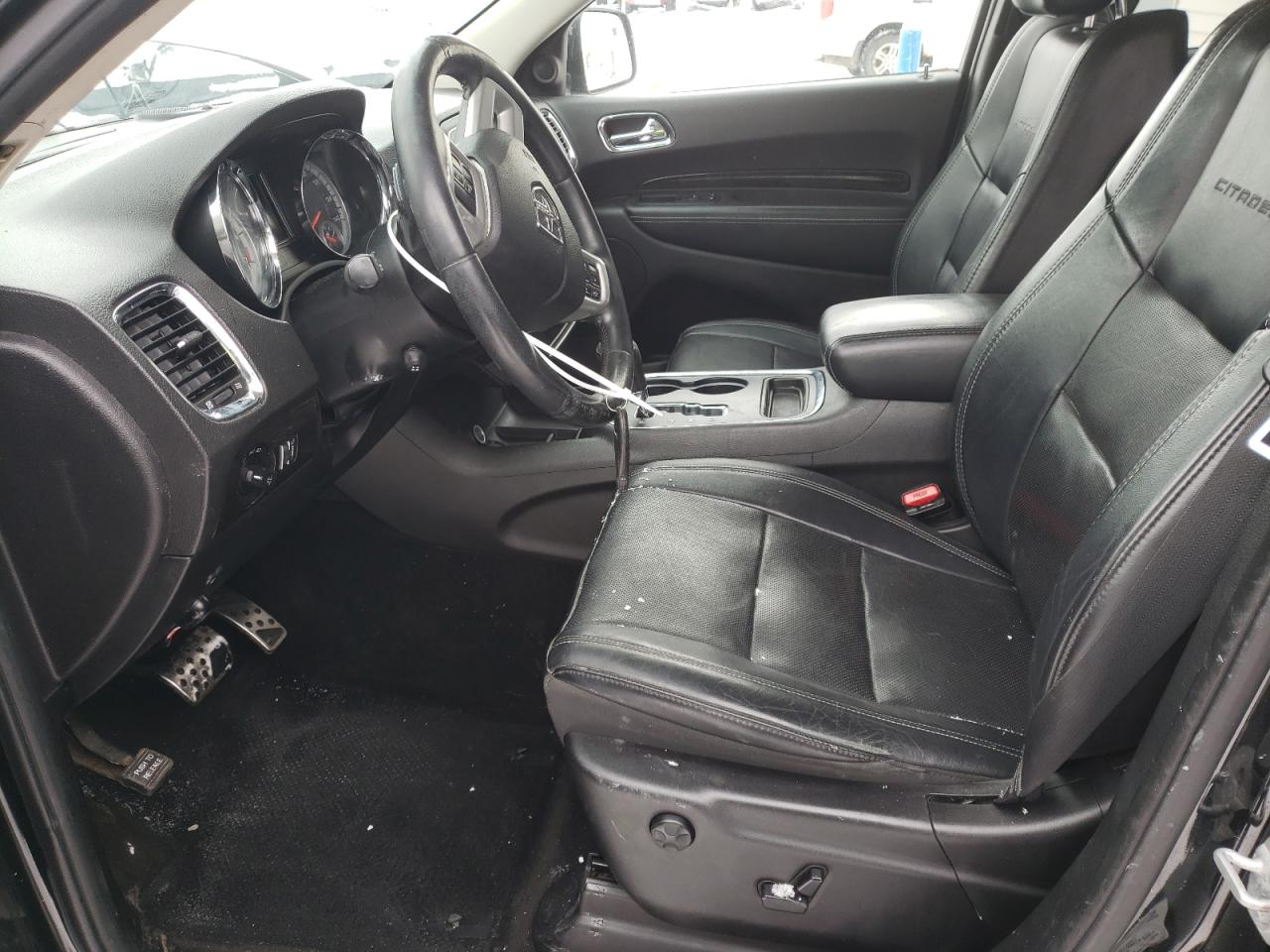2013 Dodge Durango VIN 1C4RDJEG4DC691674 Copart auction photo, front end damage thumbnail 7