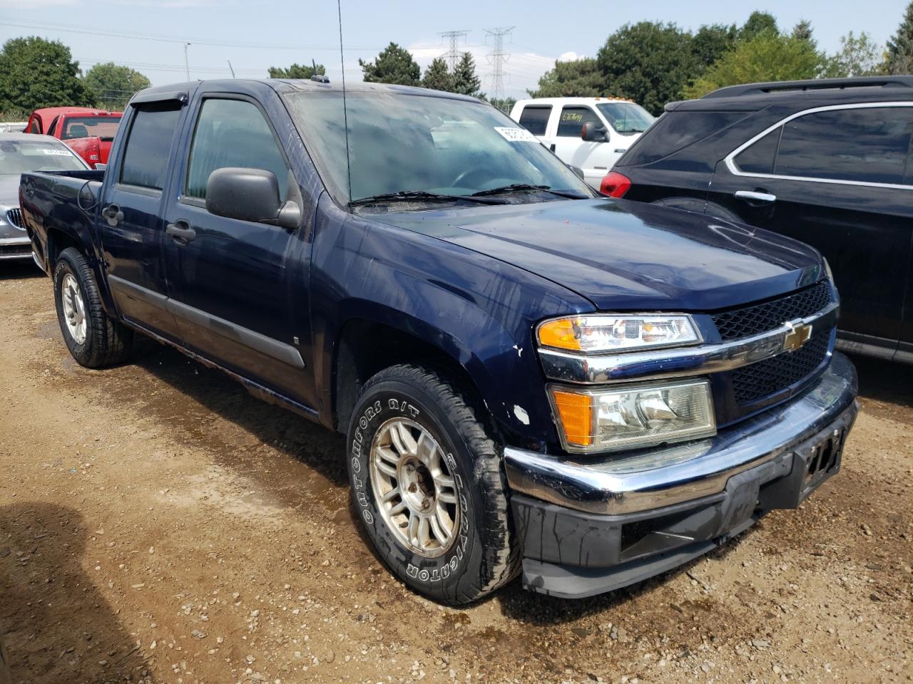 2008 Chevrolet Colorado VIN 1GCCS33E888191177 Copart auction photo, side / rear end damage thumbnail 4