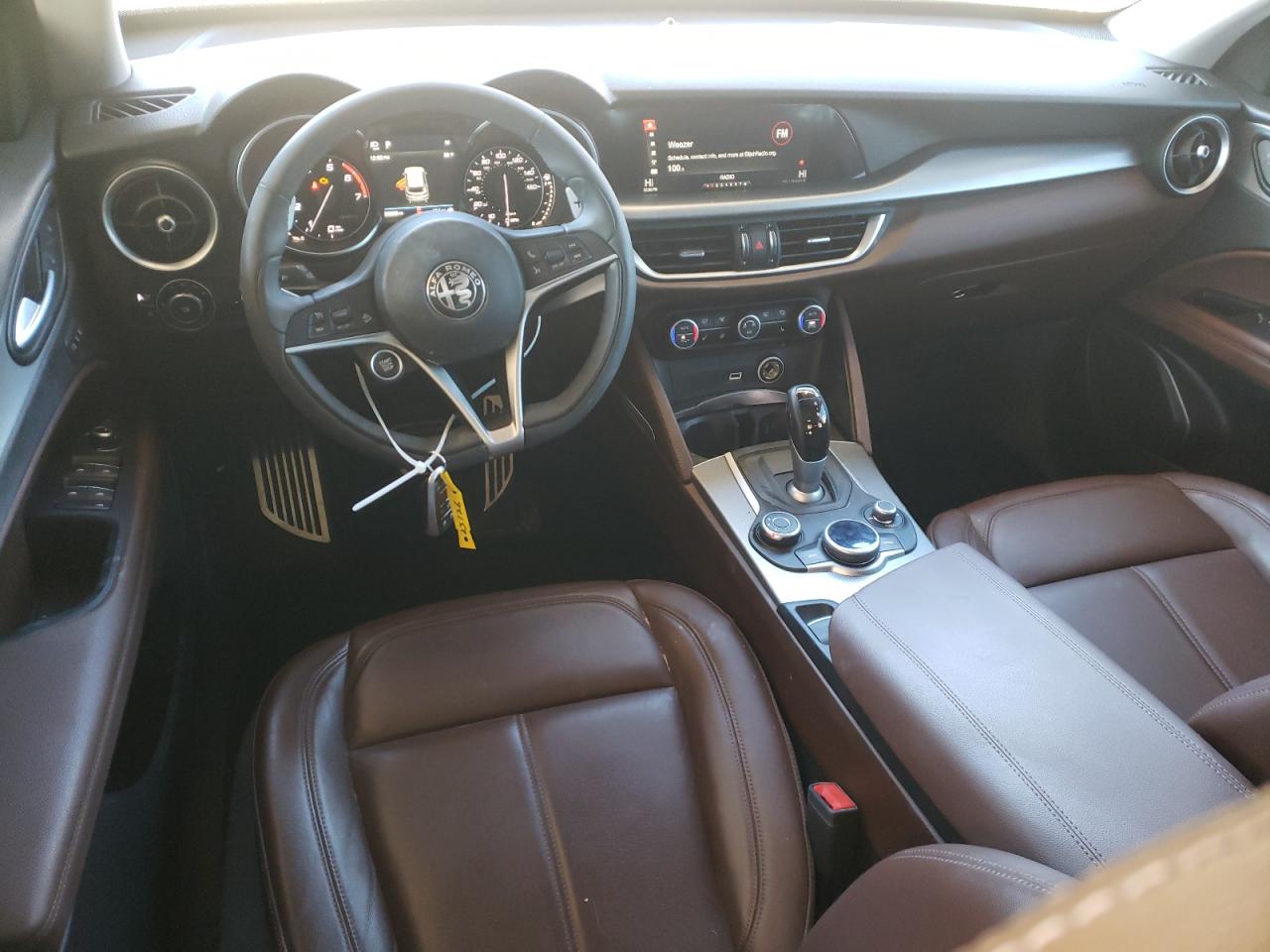 2019 Alfa Romeo Stelvio VIN ZASPAKAN1K7C40757 Copart auction photo, rejected repair / front end damage thumbnail 8