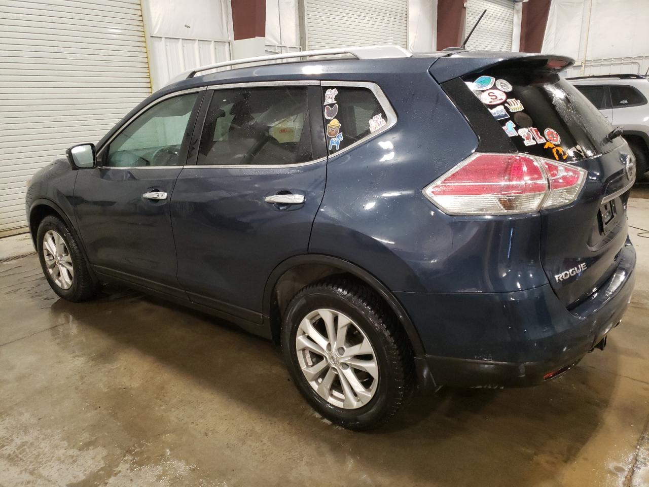 2016 Nissan Rogue VIN 5N1AT2MV6GC861054 Copart auction photo, side / front end damage thumbnail 2