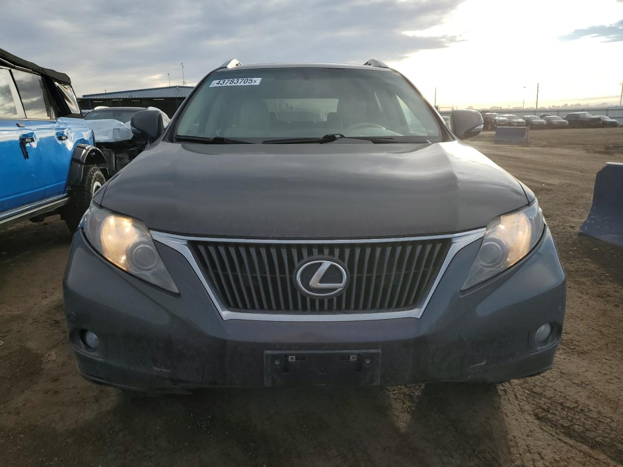 2010 Lexus RX VIN 2T2BK1BA3AC047296 Copart auction photo, rear end damage thumbnail 5