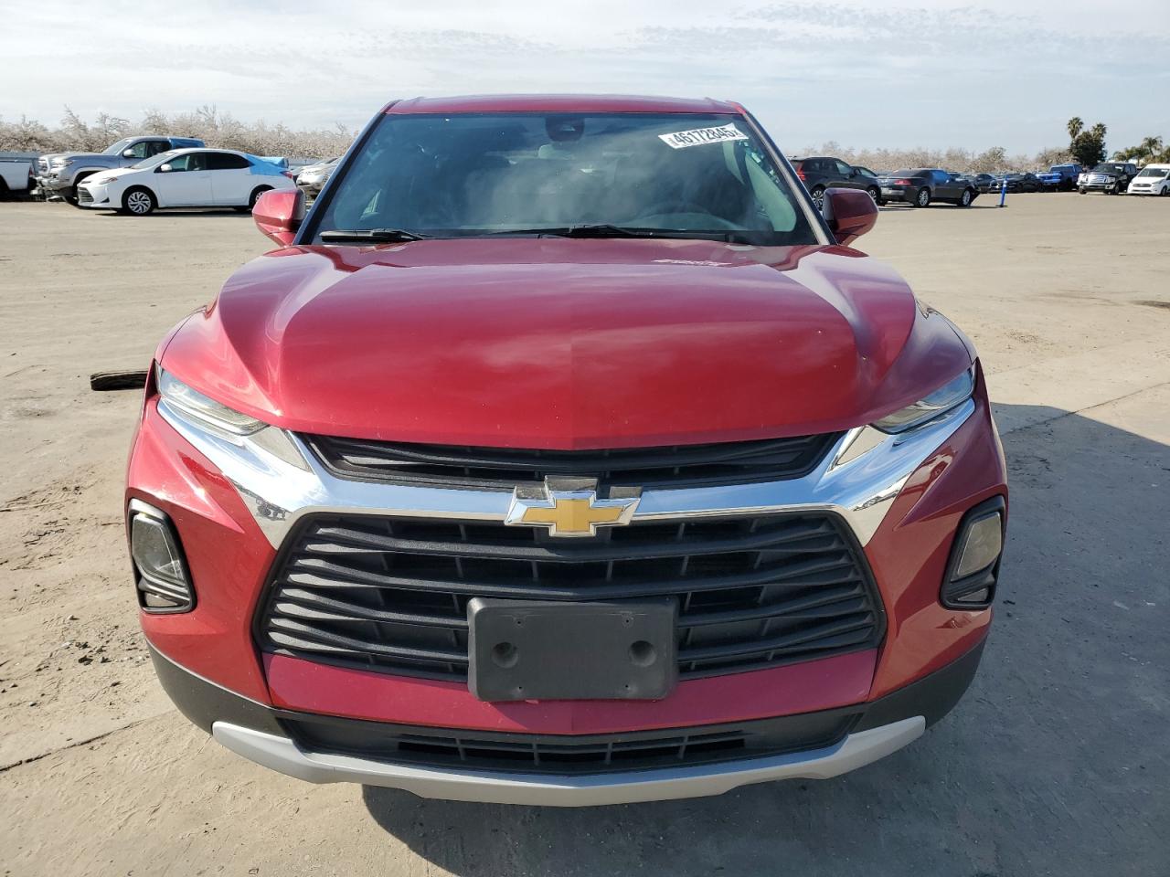 2022 Chevrolet Blazer VIN 3GNKBCR47NS116412 Copart auction photo, side / rear end damage thumbnail 5