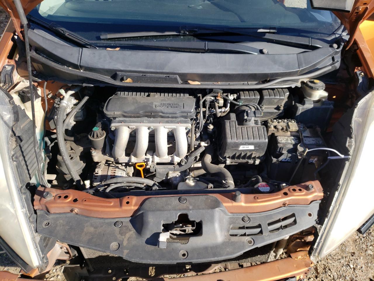 2009 Honda Fit VIN JHMGE88499S066343 Copart auction photo, front end damage thumbnail 11
