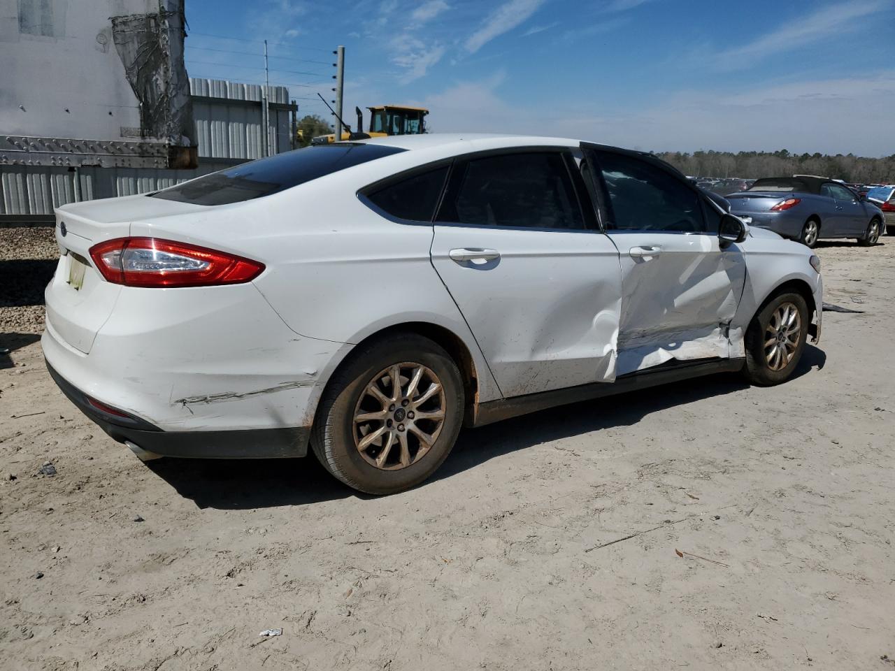 2016 Ford Fusion VIN 3FA6P0G78GR254869 Copart auction photo, side damage thumbnail 3