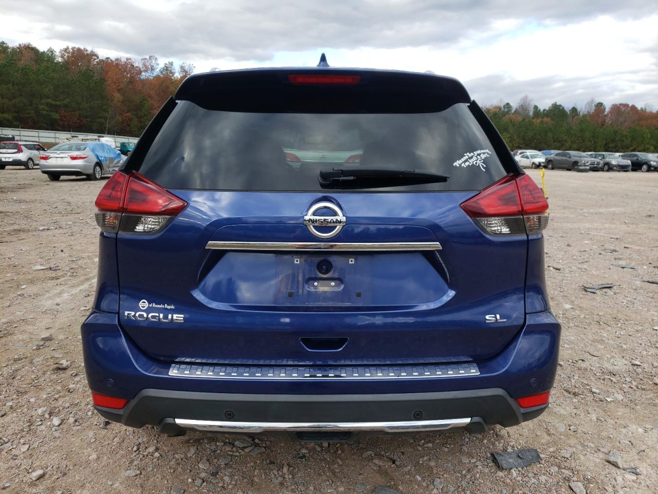2019 Nissan Rogue VIN 5N1AT2MT8KC809013 Copart auction photo, front end / undercarriage damage thumbnail 6