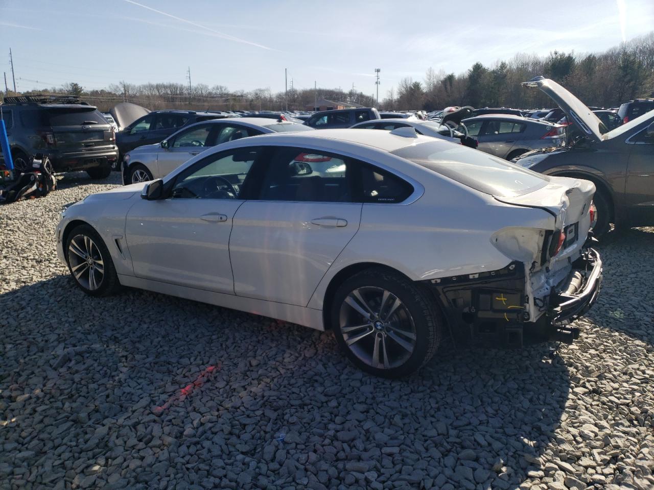 2016 BMW 4er VIN WBA4C9C51GG140934 Copart auction photo, rear end damage thumbnail 2