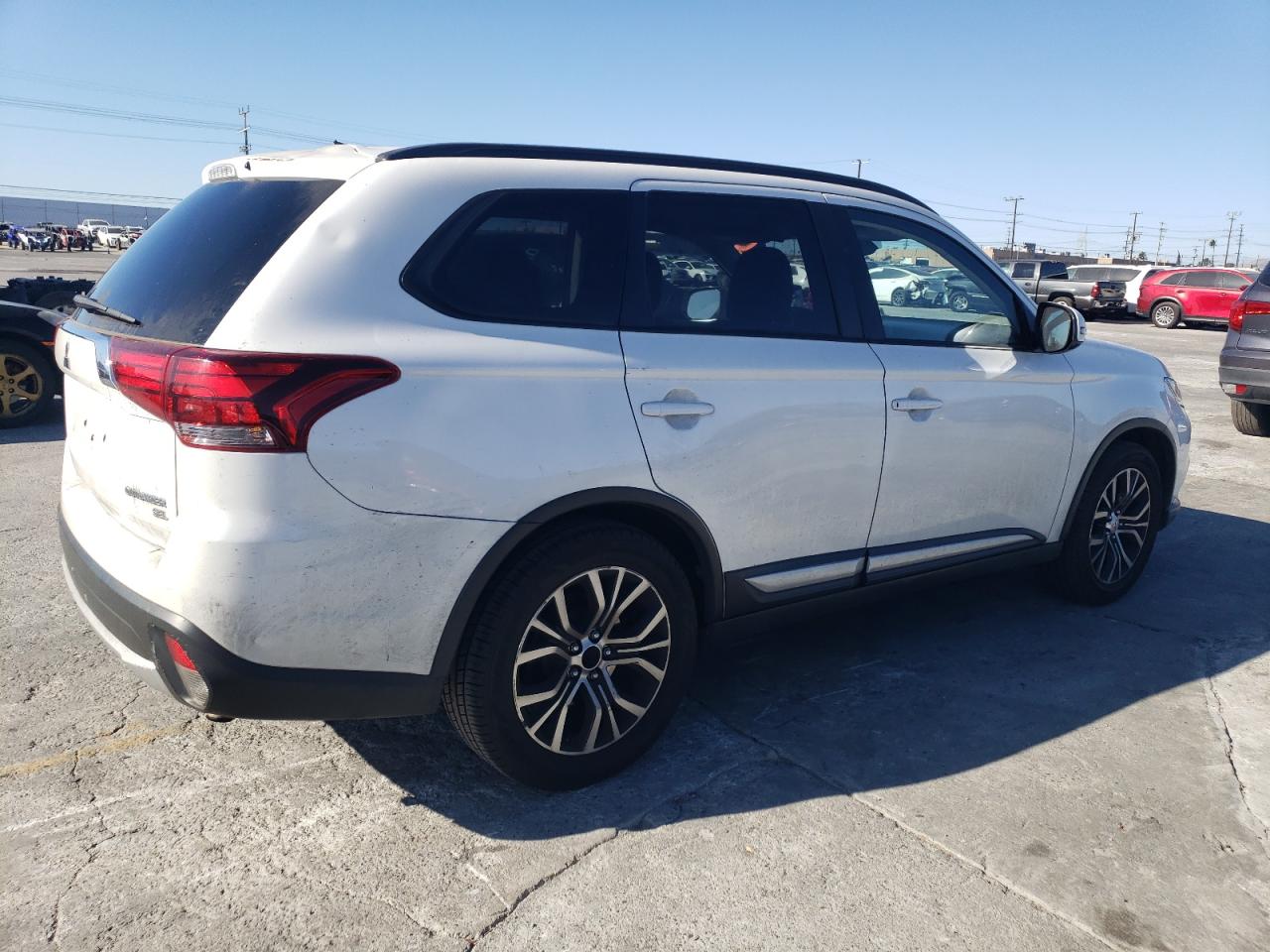 2016 Mitsubishi Outlander VIN JA4AD3A38GZ055914 Copart auction photo, all over damage thumbnail 3
