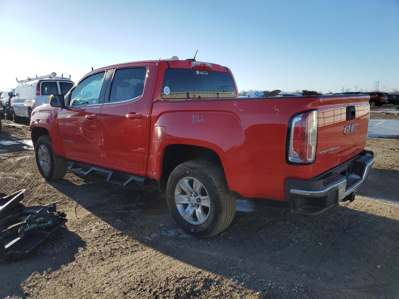 2018 GMC Canyon VIN 1GTG5CEN5J1328449 Copart auction photo, front end damage thumbnail 2