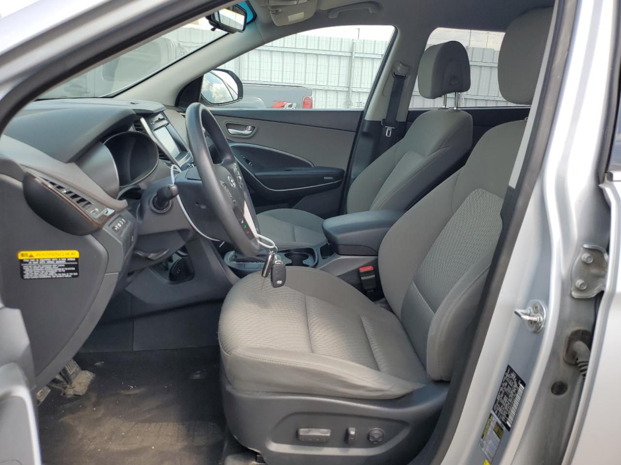 2017 Hyundai Santa Fe VIN KM8SMDHF9HU227667 Copart auction photo, hail / mechanical damage thumbnail 7