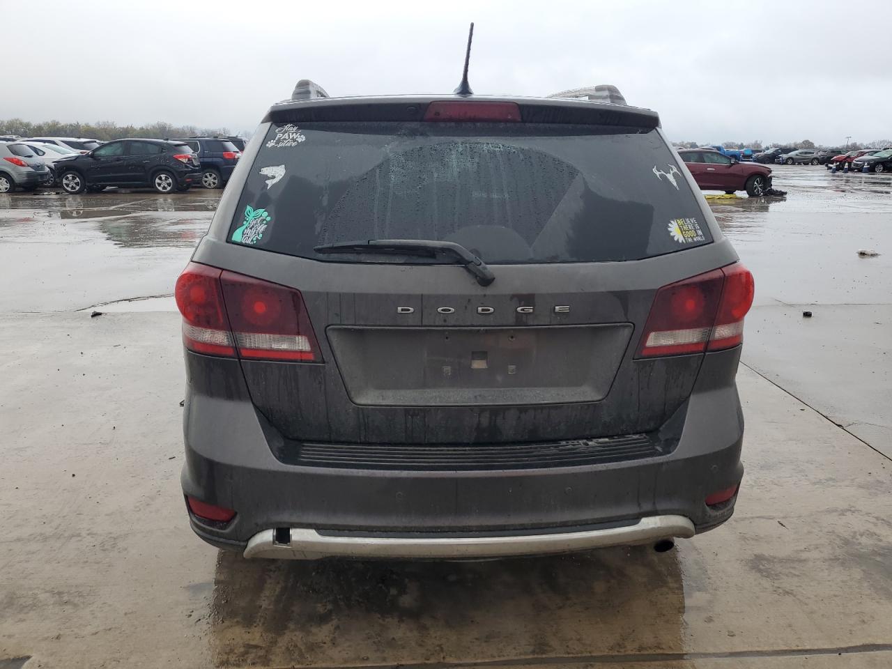 2017 Dodge Journey VIN 3C4PDCGBXHT708511 Copart auction photo, all over damage thumbnail 6