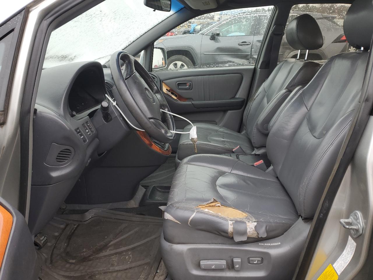 2000 Lexus RX VIN JT6HF10UXY0102872 Copart auction photo, front end / rear end damage thumbnail 7