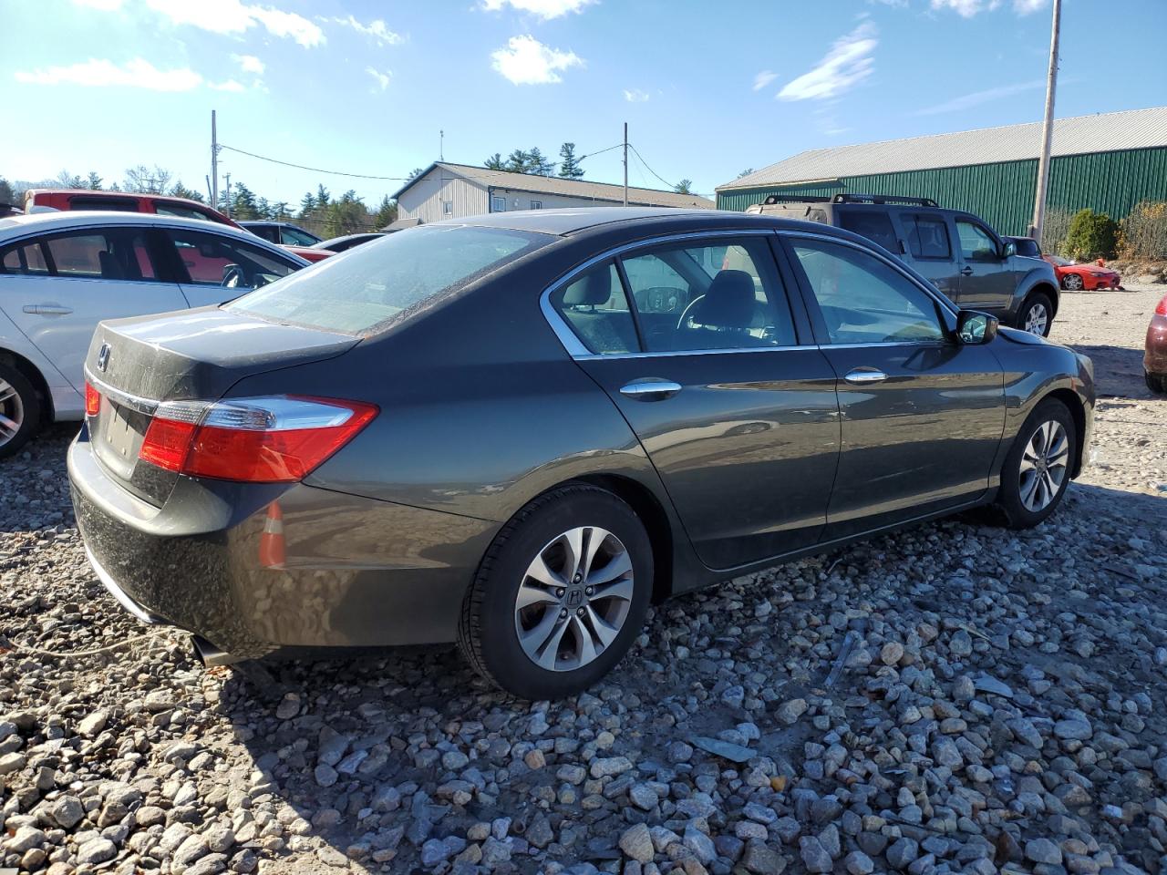 2014 Honda Accord VIN 1HGCR2F35EA118001 Copart auction photo, front end / minor dent/scratches damage thumbnail 3